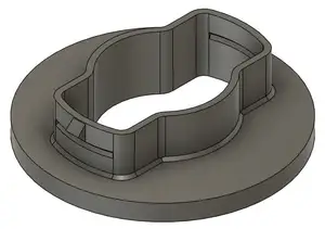 Dacia (Logan III, Sandero III, Jogger) rear backrest 1/3+2/3 seat bushing