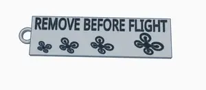 Drone Keychain - 'Remove before fly'