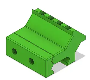 45 degree picatinny rail mount