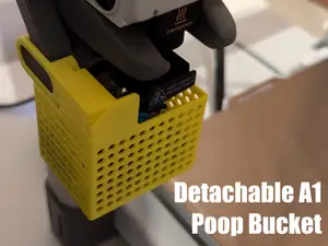 Bambu Lab A1 (Mini) Detachable Purge / Poop Bucket