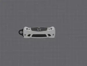 Mercedes-Benz C63 AMG W204 Keychain