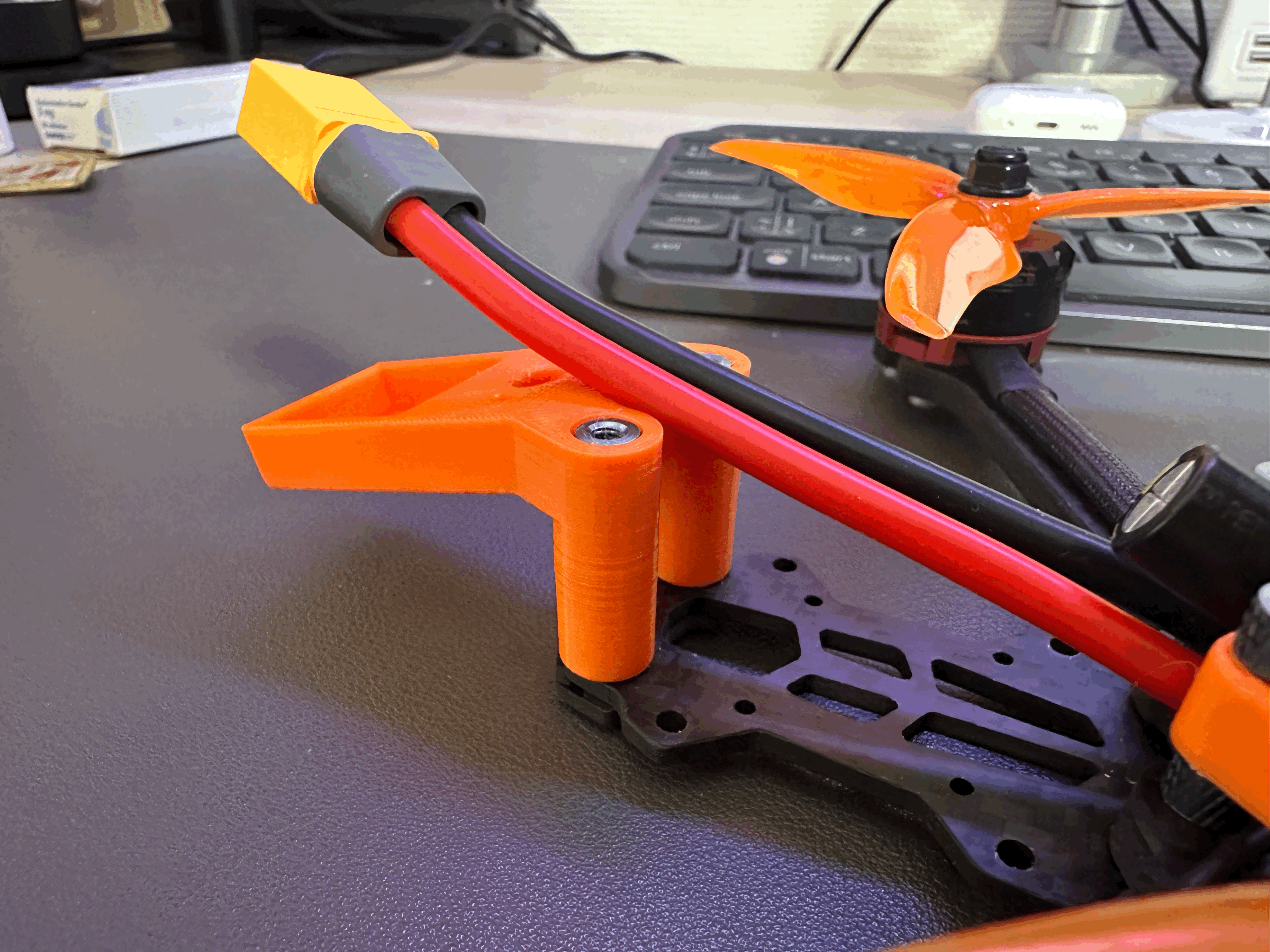 GEPRC mark4 DJI o3 Atenna holder and BN-220 GPS holder