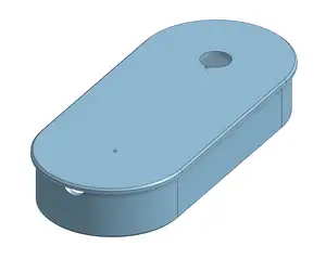 GE Opal 2.0 Ice Maker Water Line Adapter Lid