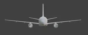 Airbus A320 Plane STL (high quality)