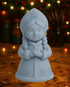 Russian Snow Maiden Figurine - "Snegurochka"