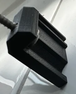 Shower door roller bracket