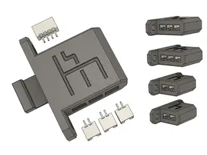 JST Hub for 2020 Extrusions - Wiring Bed Fans, LEDs and more!