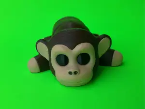 Articulated Monkey, Cute Flexi Fidget Animal Toy