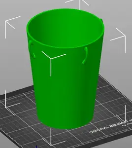 flower pot for hanging and standing on the table for artificial flowers