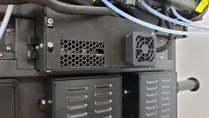 Prusa XL Buddy Box Cover with fan - uses spring contacts, no wiring to printer needed