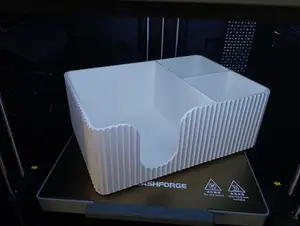 Napkin holder with organizer