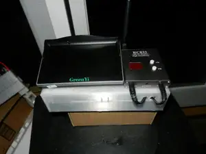 FPV monitor & battery box
