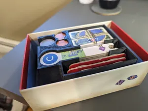 Insert for Village Rails Board Game