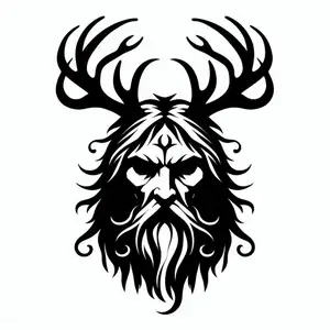 Lešij (Leshy) - Slavic forest demon, guardian of the forest 3 (two colours)