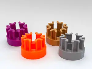 Circular Rubber Band Loom with 6 posts