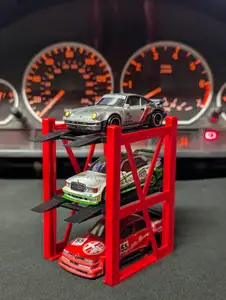 A 2 and 3 stories lift for 1:64 models, HotWheels