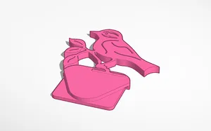 2x2 Trailer Hitch Slide - Bird