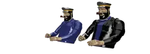Captain Bruce Upgrade for 3D SETS Family - Ann & Bruce
