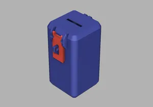 Locking cash box