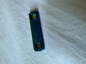 Zipper tab (LESS THAN 1 GRAM AND 10 MINS!!)