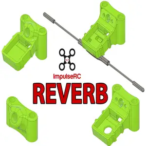 ImpulseRC Reverb Antenna Mount + GPS (M8N) + Crossfire