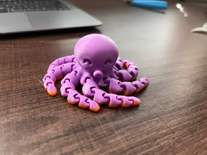 Articulated Octopus Fixed - No Brim