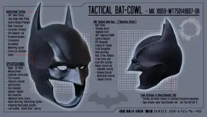 Batman Arkham Origins Cowl