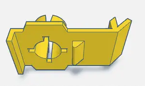 BMW E53 Front Window Regulator Clip (51338254781)