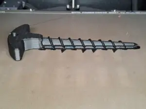 Caulking Gun Nozzle Unblocker. Without support for the handle - Stronger.