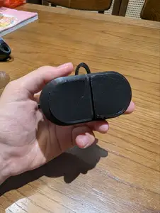 Compact salt/pepper/sugar/msg/etc. shaker for travelling or camping with two compartments