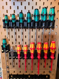 VDE Edition for "IKEA SKADIS mount for WERA screwdriver"
