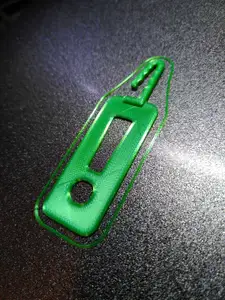 Warnhinweis für Camping Schnüre - Warning for camping cords - glow in the dark