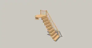 Staircase for Sylvanian Families doll house