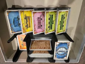 Ticket To ride Europe, sleeved card tray