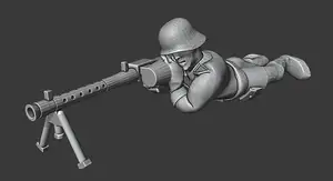 World War Two German Infantry