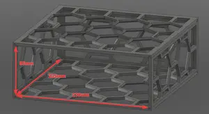 The Hex Box - StackBox - prints flat!