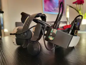 Meta Quest 3 Valve Index BMR Speaker mount for BOBOVR M3 Pro