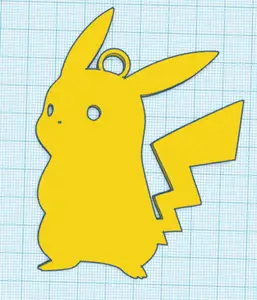 Pikachu keychain