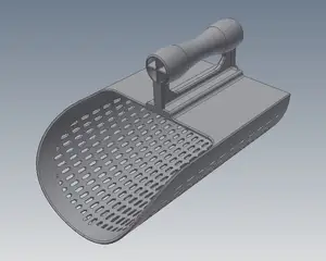Sand scoop 130mm( about 5.1 inches)