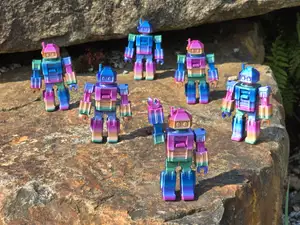 Articulated Retro Robot Action Figure