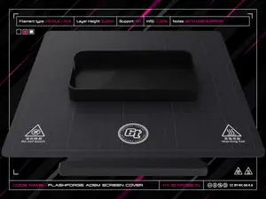 FlashForge AD5M Screen Cover (with USB Support)