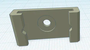 Base for under table cable clips / see original
