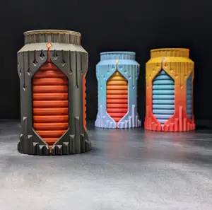 Corrugation Flask - Vase Mode Assembly!