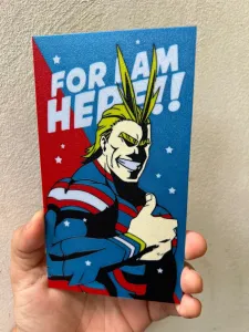 All Might - Wall Art