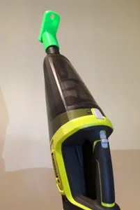Drill dust catcher for Ryobi hand vacuum