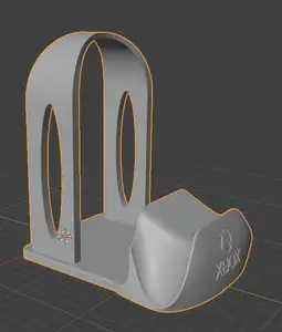 xbox stand with headphones