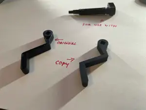 Spare part for the Franke sink ventil lever