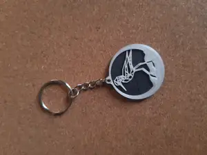 Black-winged stilt keychain