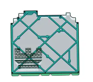 Laser/Router compatible Bottom Panel for Rook MK2