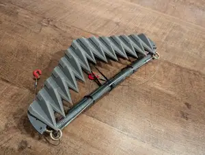 Sand, field or drag harrow for behind model RC car